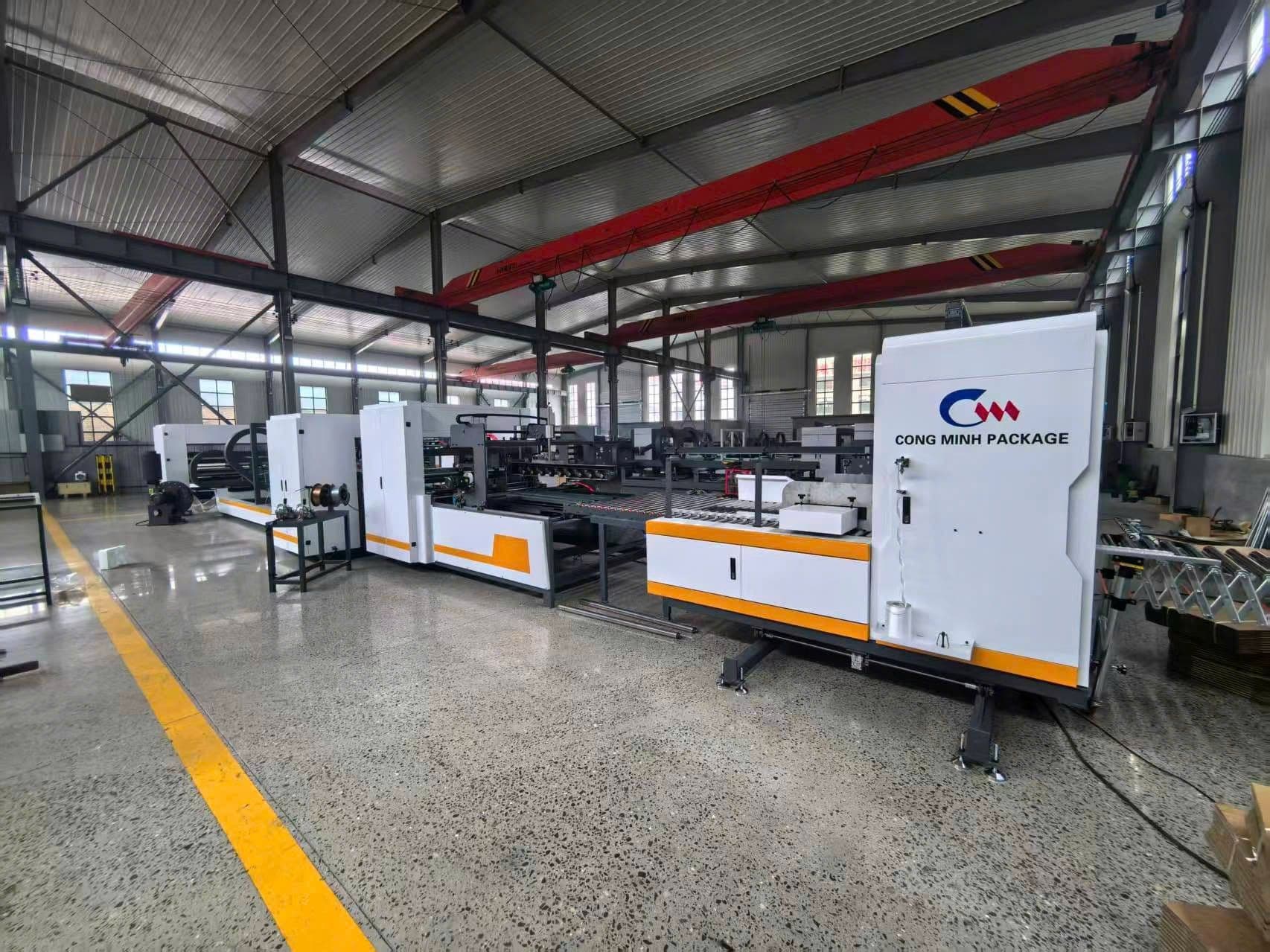 Dây chuyền sản xuất Bao bì Công Minh