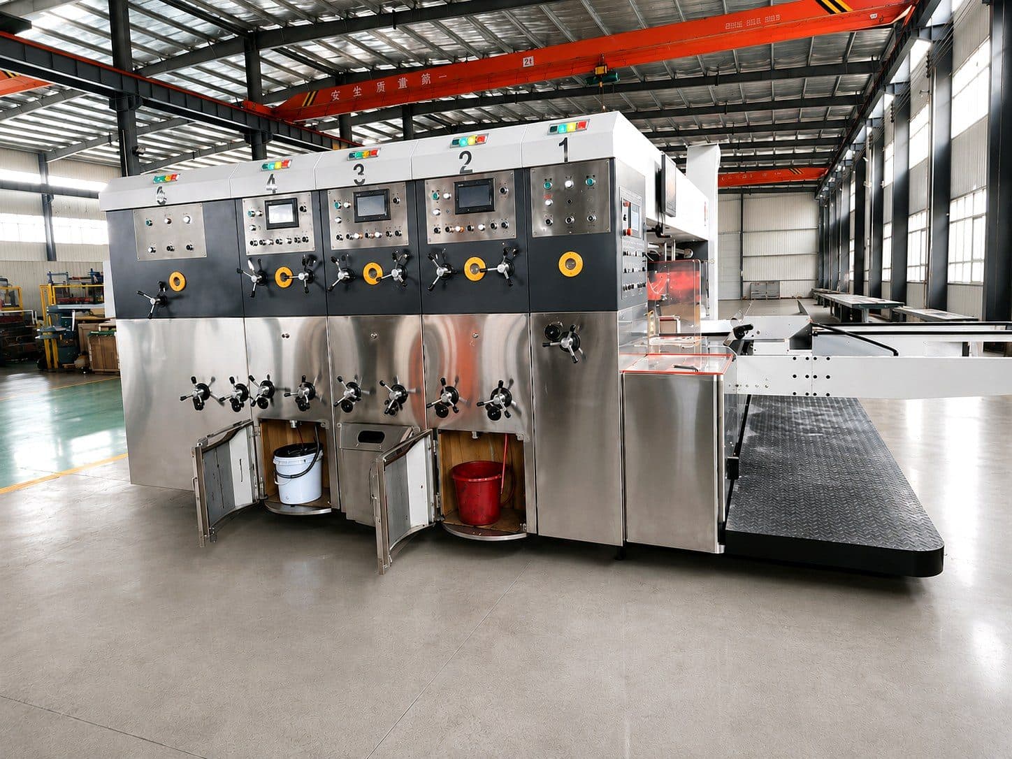Dây chuyền in 3 màu – bổ hiện đại